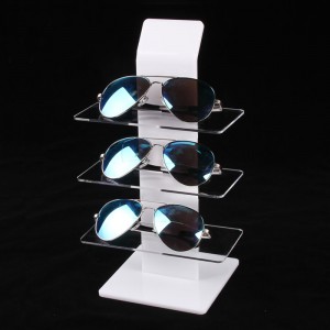 TMJ PP-569 egyedi asztali állvány napszemüveg akril szemüveg kijelző állványhoz